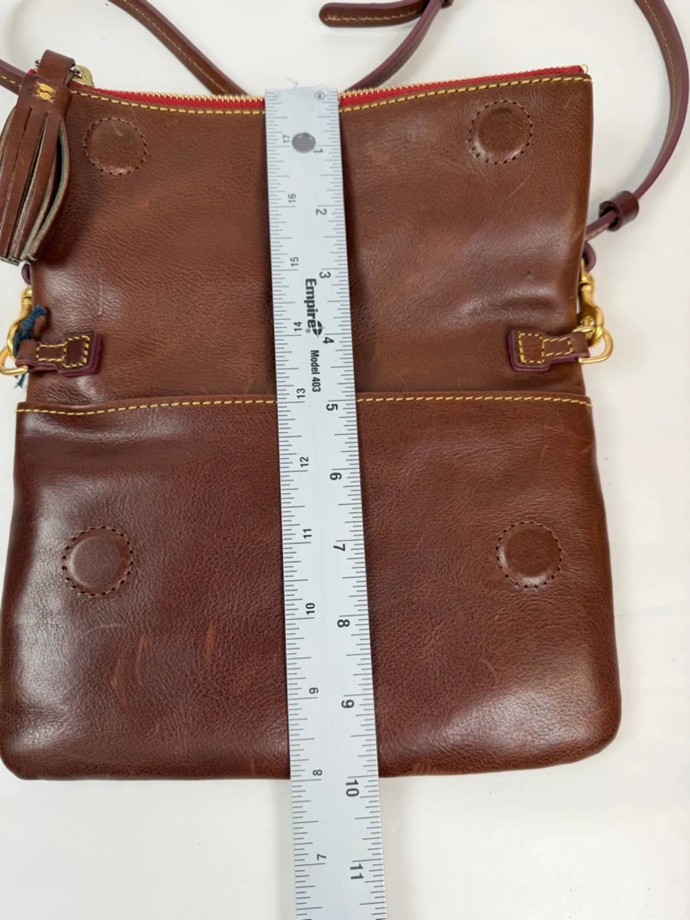 Dooney & Bourke Florentine Foldover Crossbody - Picture 9 of 16